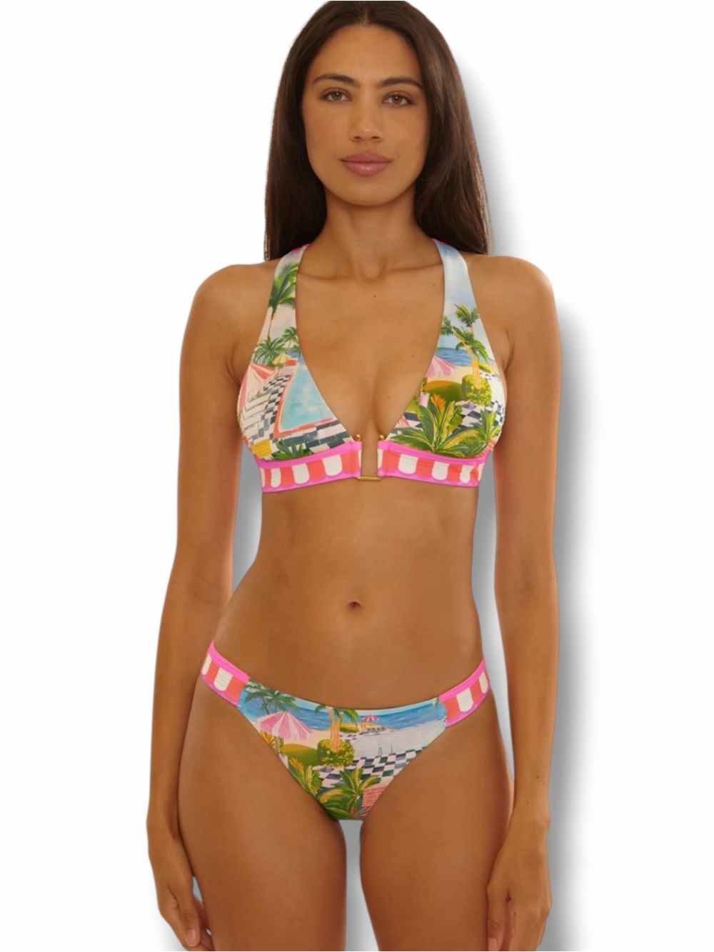 BECCA BY REBECCA VIRTUE Miami Beach Bikini Set NWT